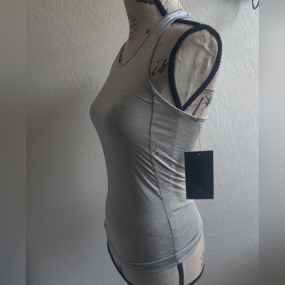 🆕 Etonic piedmont grey active Athleisure activewear running gym muscle top_XS - Picture 2 of 9